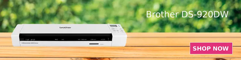 Brother DS-920DW A4 Colour Mobile Document Scanner