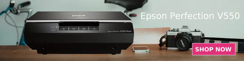 Shop the Epson Perfection V550 scanner.